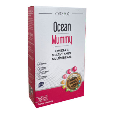 Orzax Ocean Mummy 30 Kapsül - Orzax Ocean
