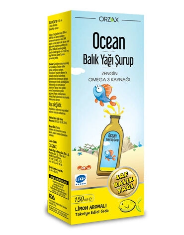 Orzax Ocean Plus Şurup Limon 150 ml - 2