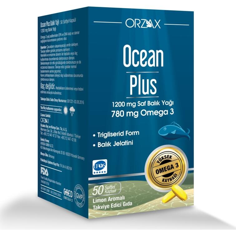 Orzax Ocean Plus 50 Kapsül - 1
