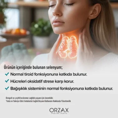 Orzax Ocean Selenyum 200 mcg Yüksek Doz 60 Tablet - 4