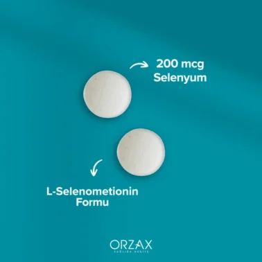 Orzax Ocean Selenyum 200 mcg Yüksek Doz 60 Tablet - 3