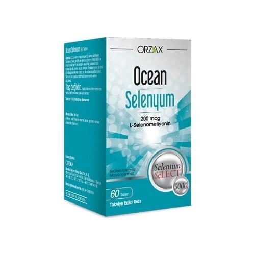 Orzax Ocean Selenyum Takviye Edici Gıda 60 Tablet - 1
