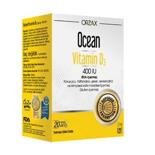 Ocean 20 ml 400 IU Vitamin D3