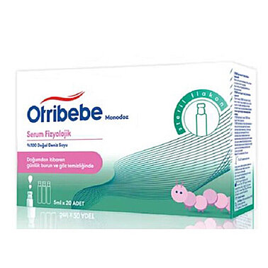 Otribebe Monodoz 5 ml 20'li Flakon İzotonik Deniz Suyu - Otribebe