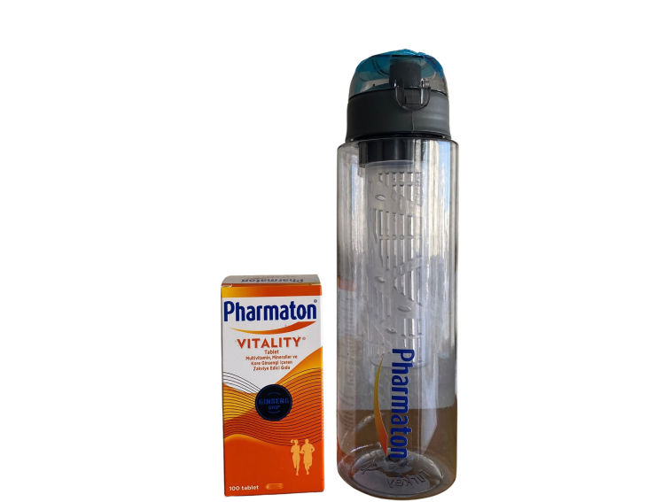Pharmaton Vitality 100 Tablet – Su Matarası Hediyeli - 2