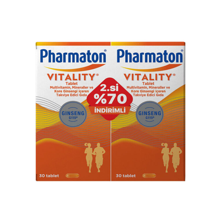 Pharmaton Vitality 30 Tablet 2'li - 1