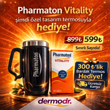 Pharmaton Vitality 30 Tablet Bardak Termos Hediyeli - 1