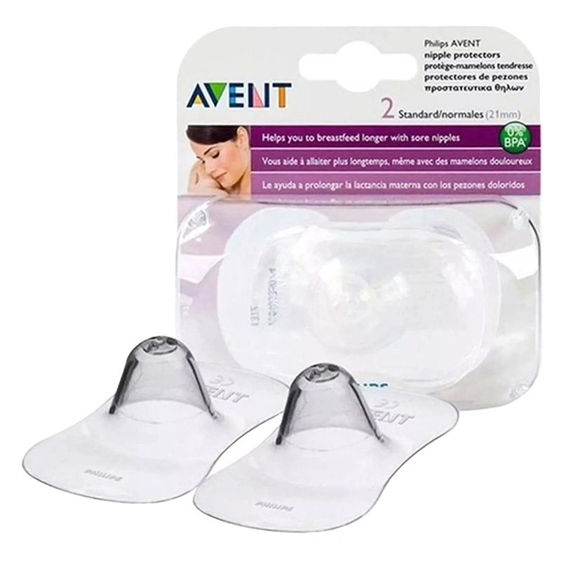 Philips Avent Göğüs Ucu Koruyucu 21 mm Orta Boy 2'li SCF153/03 - 1