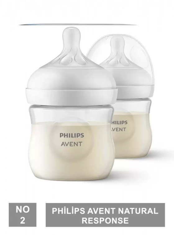 Philips Avent Natural Response 0+ Ay NO:2 2'li Biberon 2x125 ml - Philips Avent
