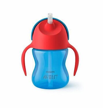 Philips Avent SCF796/01 Desenli Pipetli Bardak 200 ml Mavi - Philips Avent