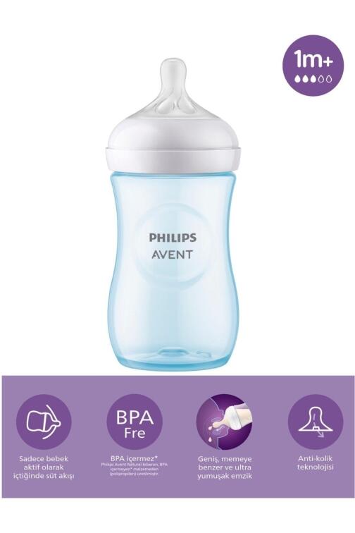 PHILIPS AVENT SCY903/21 Natural Response PP Biberon 1M+ 260ml - 1