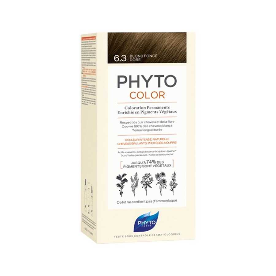 Phyto Color 6.3 Koyu Kumral Dore Yeni Seri Saç Boyası