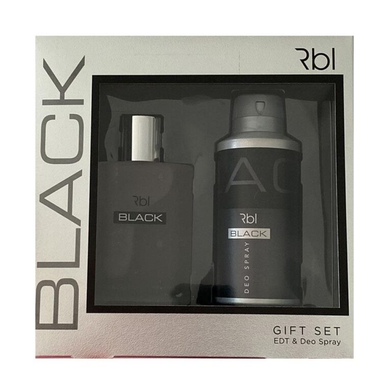 Rebul Black EDT Erkek Parfüm - Deodarant Seti - 1