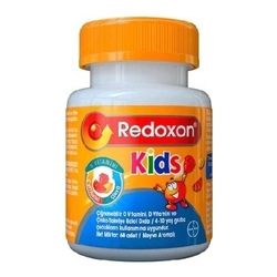 Redoxon Kids C Vitamini D Vitamini ve Çinko İçeren Çiğnenebilir Tablet 60 Adet
