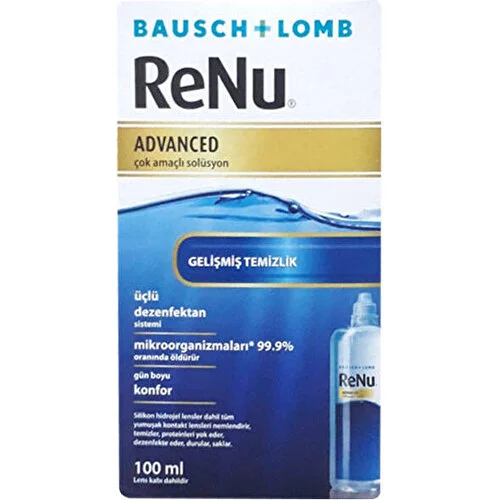 Renu Advanced Çok Amaçlı Lens Solüsyonu 100 ml - Renu