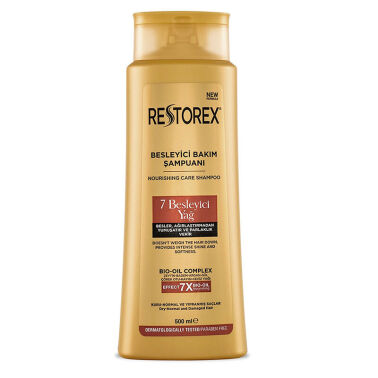 Restorex 7 Besleyici Yağ İçerikli Şampuan 500 ml - Restorex