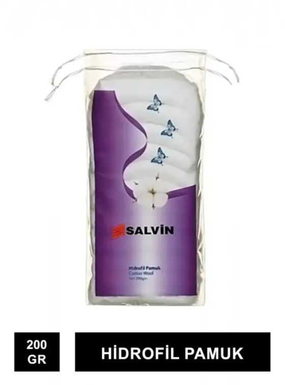Salvin Hidrofil Pamuk 200gr - Salvin