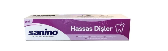 Sanino Diş Macunu Hassas Dişler 75 ml - 1