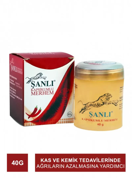 Şanlı Kapsikumlu Merhem 40g - Şanlı