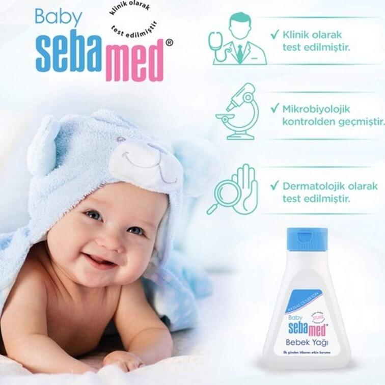 Sebamed Baby Skin Care Oil Bebek Yağı 150 ml - 4