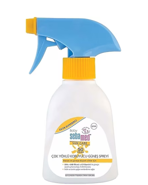 Sebamed Sun Care Çok Yönlü Koruyucu 200 ml 50 Faktör Sprey Bebek Güneş Kremi - sebamed