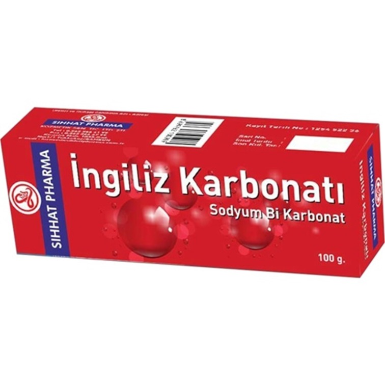 Sıhhat Pharma İngiliz Karbonatı 100 gr - 1