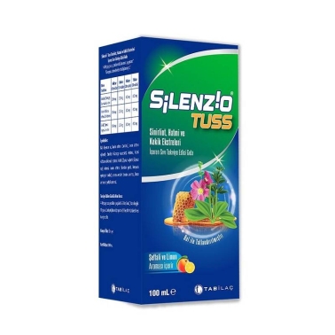 Silenzio Tuss Öksürük Şurubu 100 ml - Silenzio