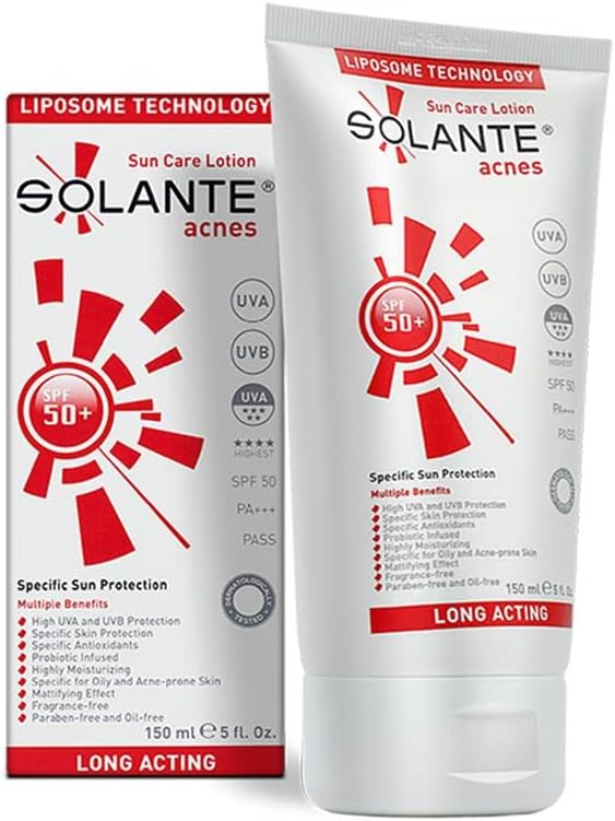 Solante Acnes Sun Care Losyon SPF50 150 ml - 1