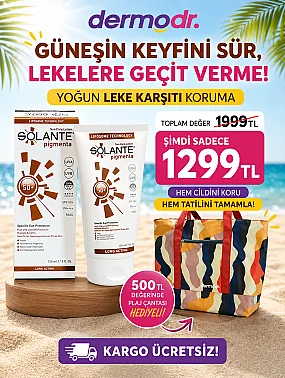 Solante Pigmenta Koyu Lekelere Karşı Güneş Losyonu Spf 50+ 150 ml - Plaj Çantası Hediyeli - Solante