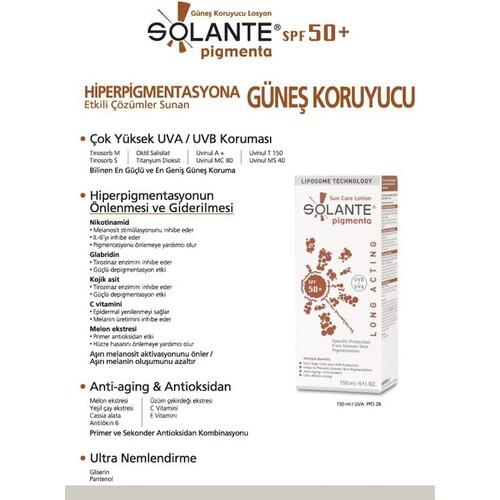 Solante Pigmenta Sun Care Lotion SPF50+ 150 ml - 2