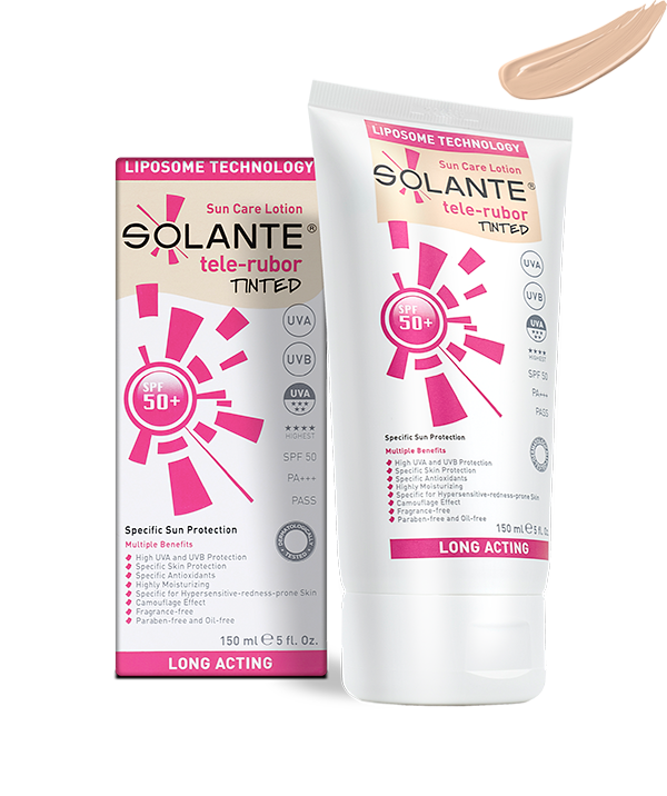 Solante Tele-Rubor Tinted Sun Care Losyon SPF50+ 150 ml - 1