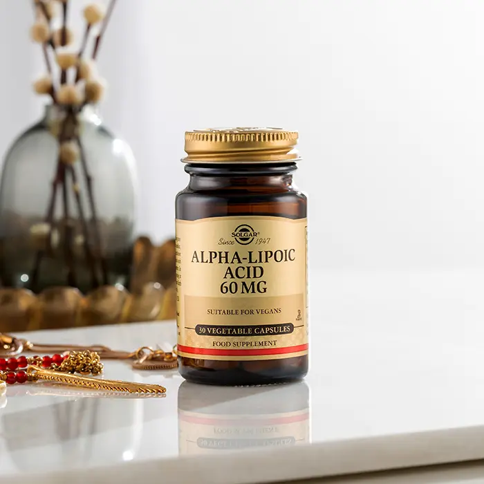 Solgar Alpha Lipoic Acid 60 mg 30 Kapsül