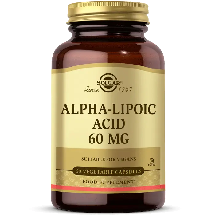 Solgar Alpha Lipoic Acid 60 mg 60 Kapsül - 1