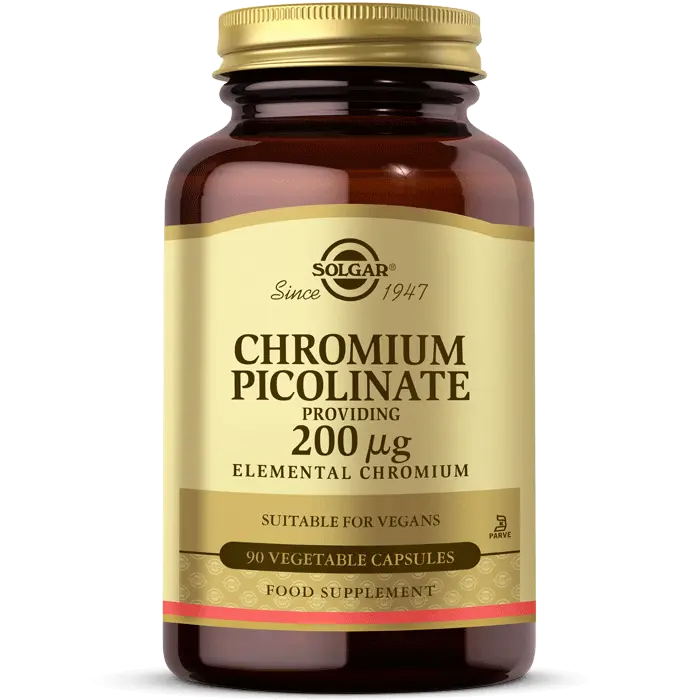 Solgar Chromium Picolinate 200 Mcg 90 Kapsül - Solgar