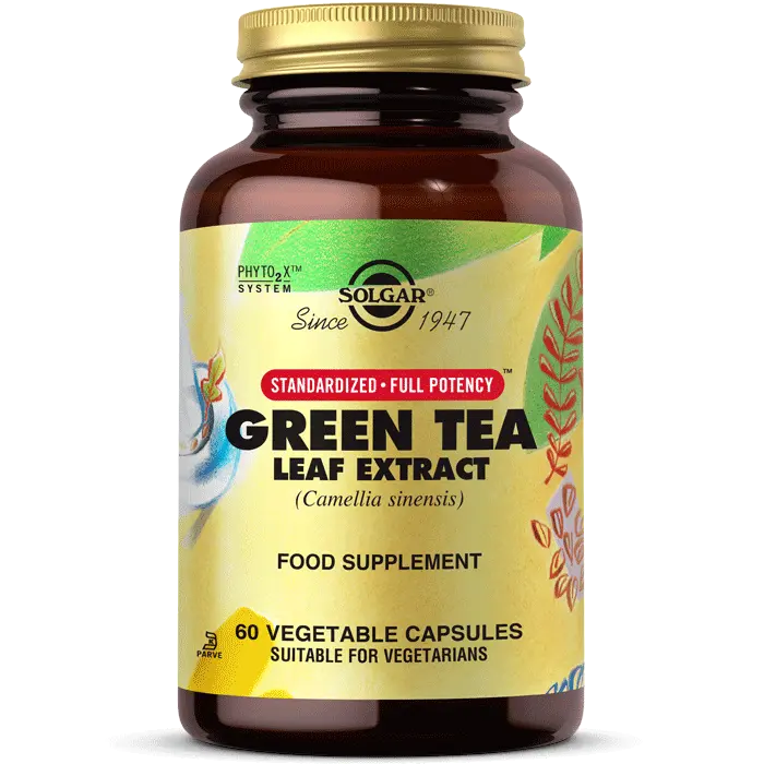 Solgar Green Tea Leaf Extract 60 Tablet Takviye Edici Gıda - 1