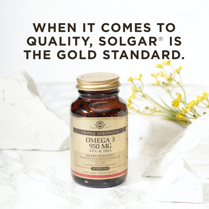 Solgar Omega 3 950 mg 50 Kapsül - 5