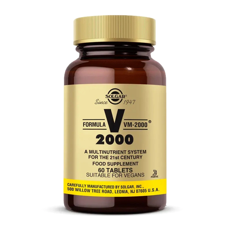 Solgar Formula VM-2000 Multivitamin ve Mineral 60 Tablet - 1