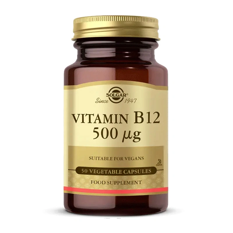 ​Solgar Vitamin B12 500 mcg 50 Kapsül - 1