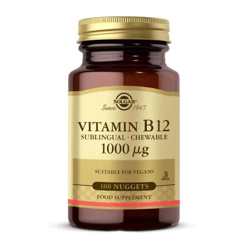 Solgar Vitamin B12 1000mcg 100 Kapsül - 1