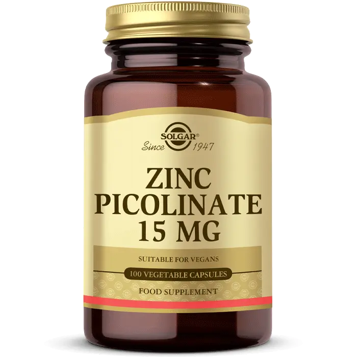 Solgar Zinc Picolinate 15 Mg 100 Kapsül - 1