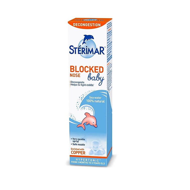 Sterimar Hipertonik Baby Deniz Suyu Burun Spreyi 100 ml - 1