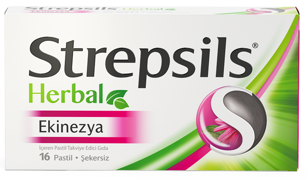 Strepsils Herbal Ekinezya Boğaz Pastili - 1