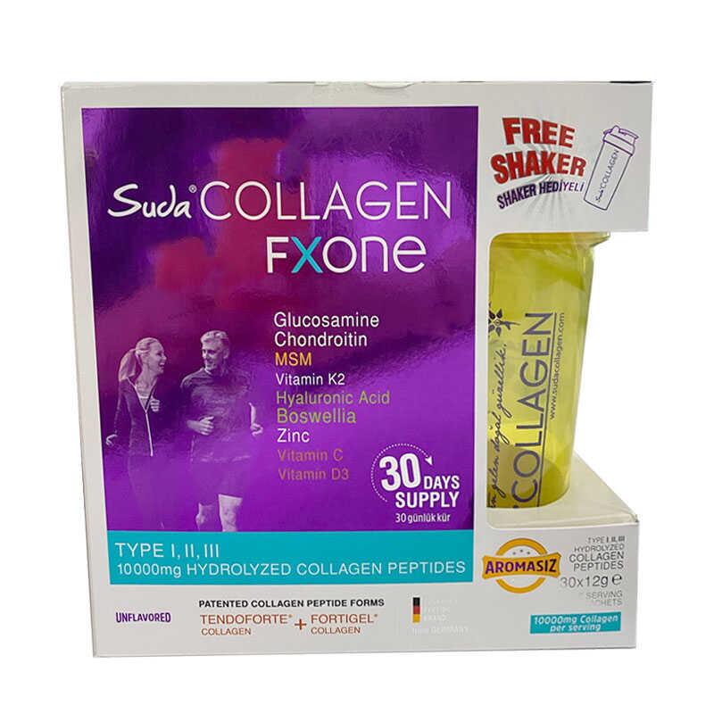 Suda Collagen Fxone Apple 13 gr 30 Saşe Kollajen