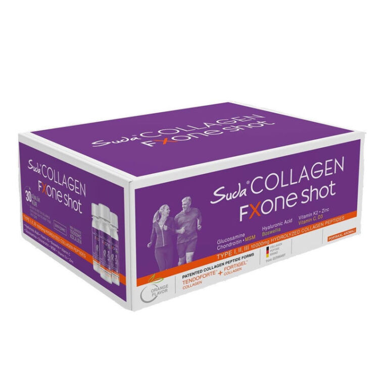 Suda Collagen Fxone Shot Portakal 30 x 40 ml - 1