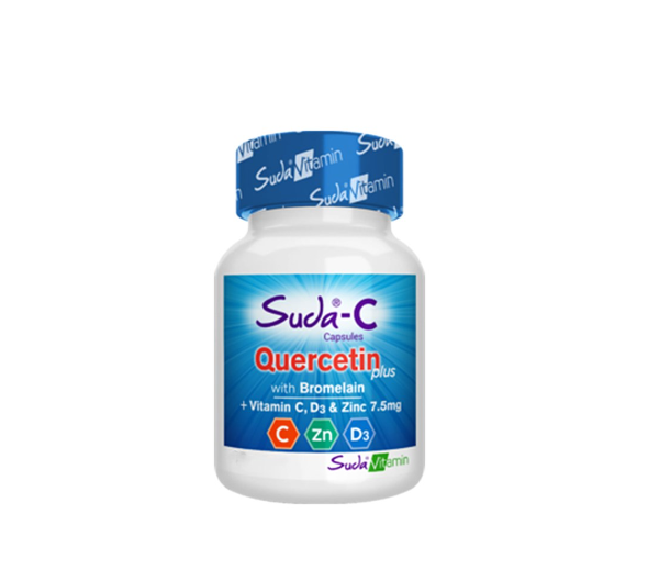 Suda Vitamin C Quercetin Plus 30 Kapsül - 1
