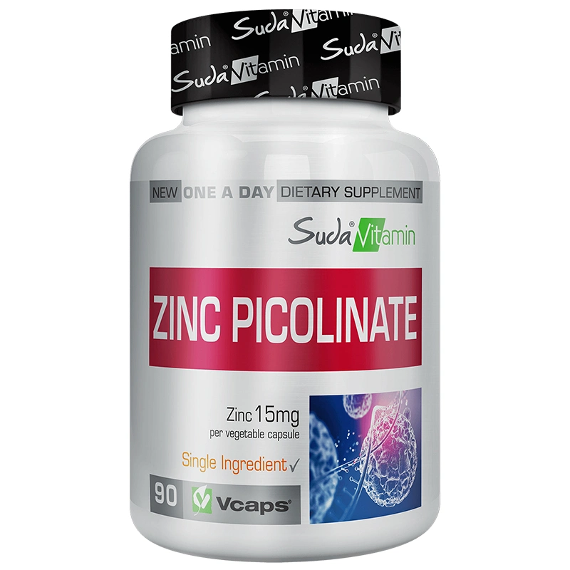 Suda Vitamin Zinc Picolinate Takviye Edici Gıda 90 Kapsül - 1