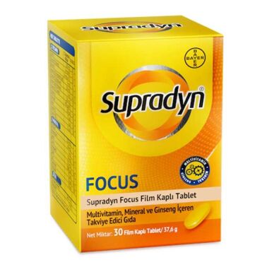 Supradyn Energy Focus 30 Tablet - Bayer