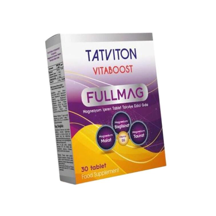Tatviton Vitaboost Fullmag 30 Kapsül - 1