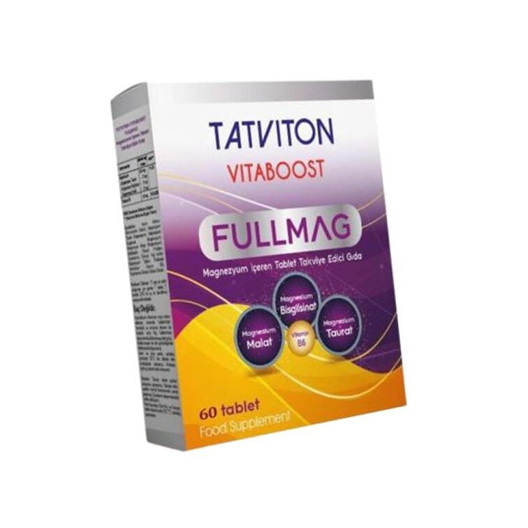 Tatviton Vitaboost Fullmag 60 Kapsül - 1