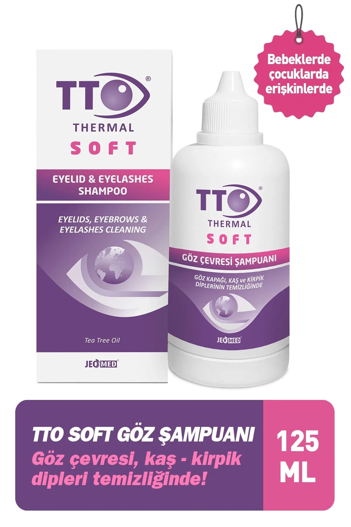 TTO Soft Göz Şampuanı 125 ml - 1